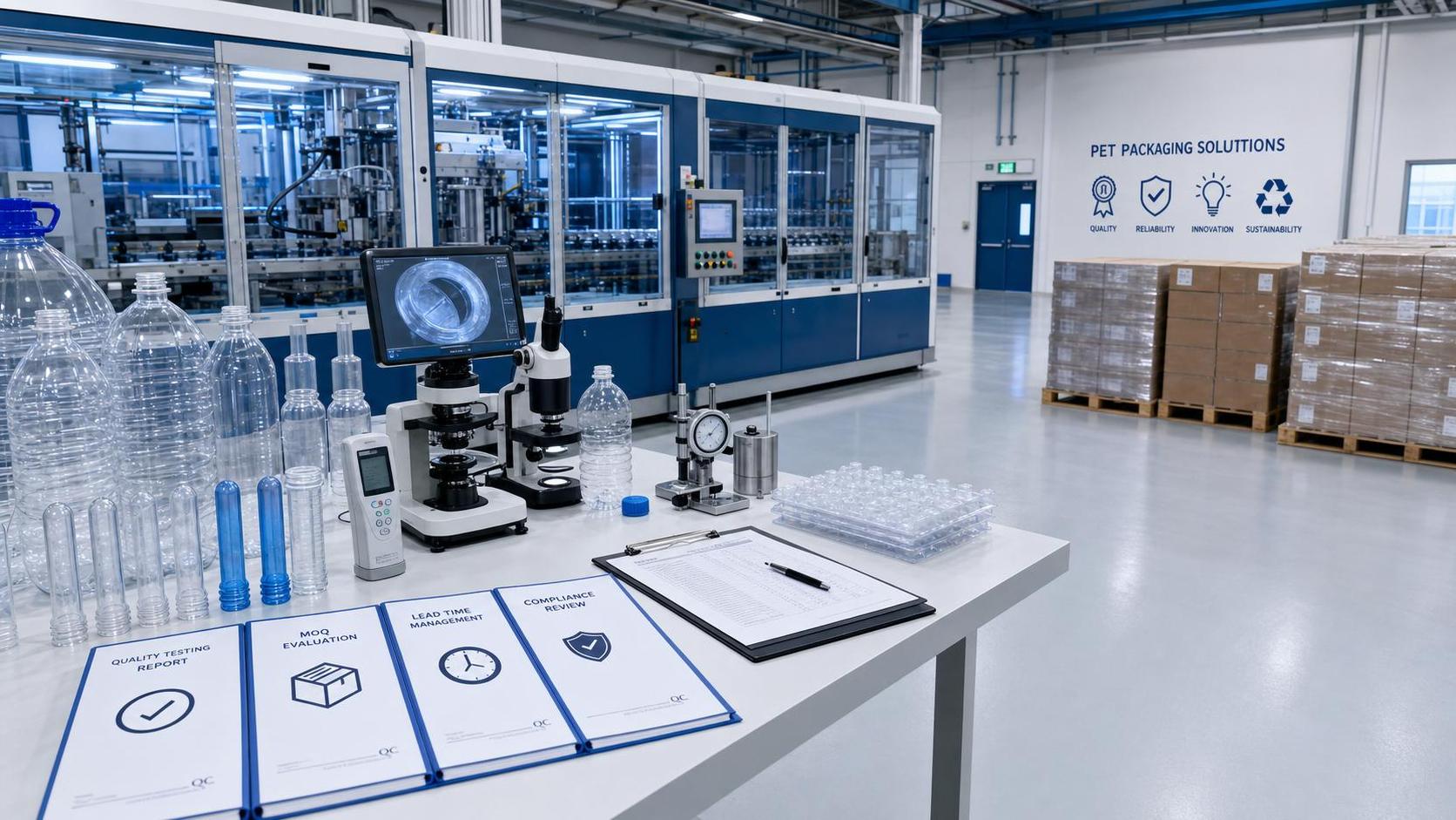 How to Evaluate a PET Bottle Manufacturing Supplier for Quality, MOQ, Lead Time, and Compliance
