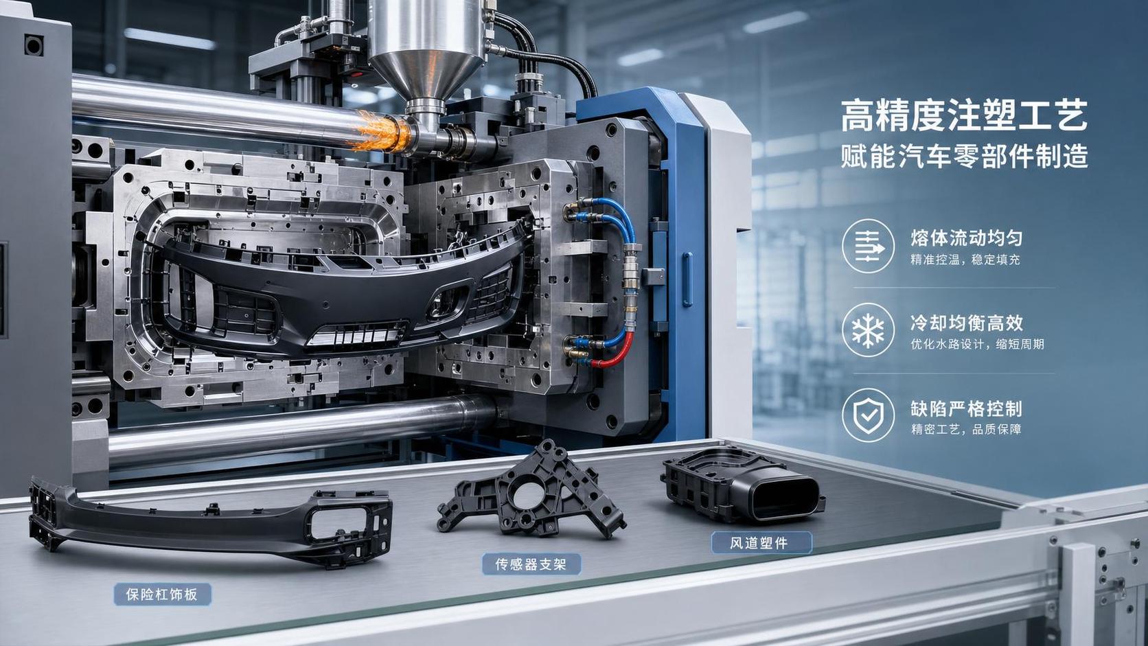 Industrial Injection Molding for Automotive: Common Defects and Process Fixes