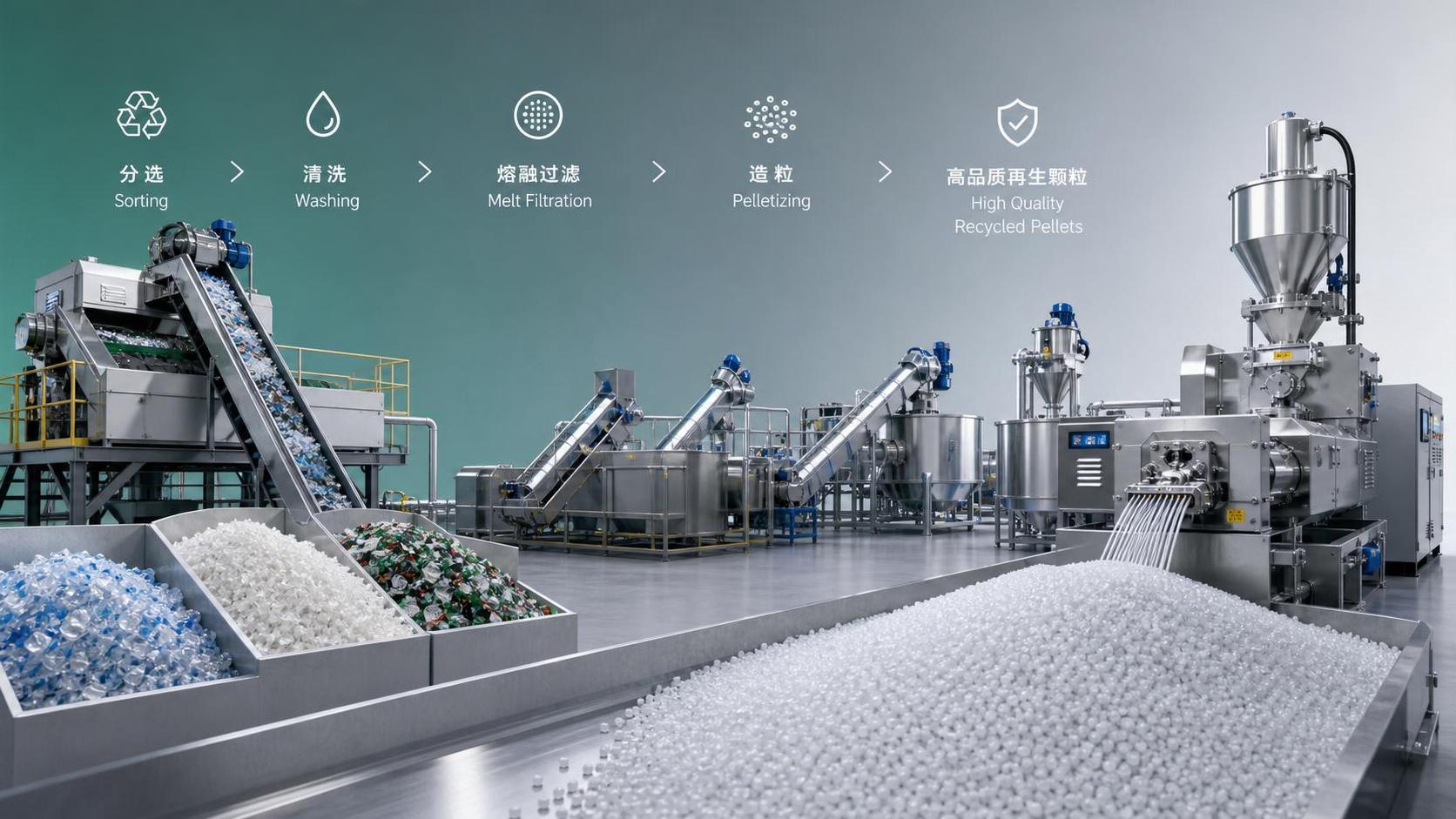 Recycled Plastic Technology Explained: Common Processes, Materials, and Output Quality