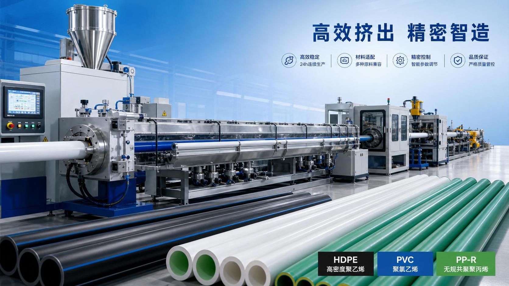Extrusion Systems for Pipes: How to Choose the Right Line for Your Product Range