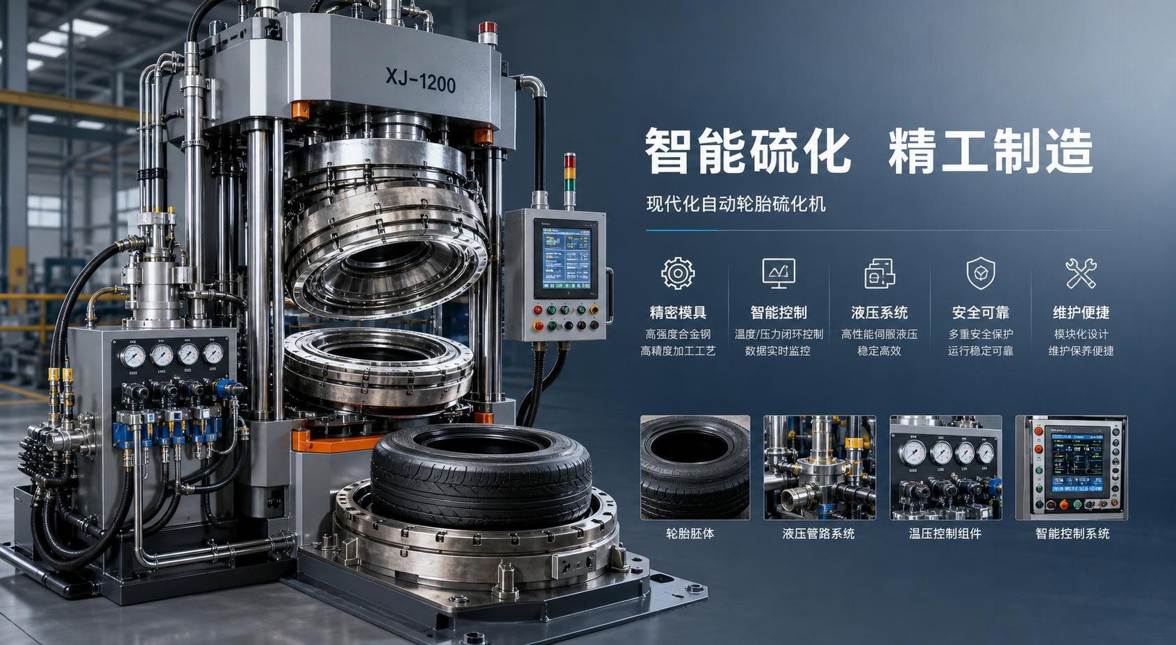Automatic Tire Curing Presses: Common Types, Controls, and Maintenance Tips