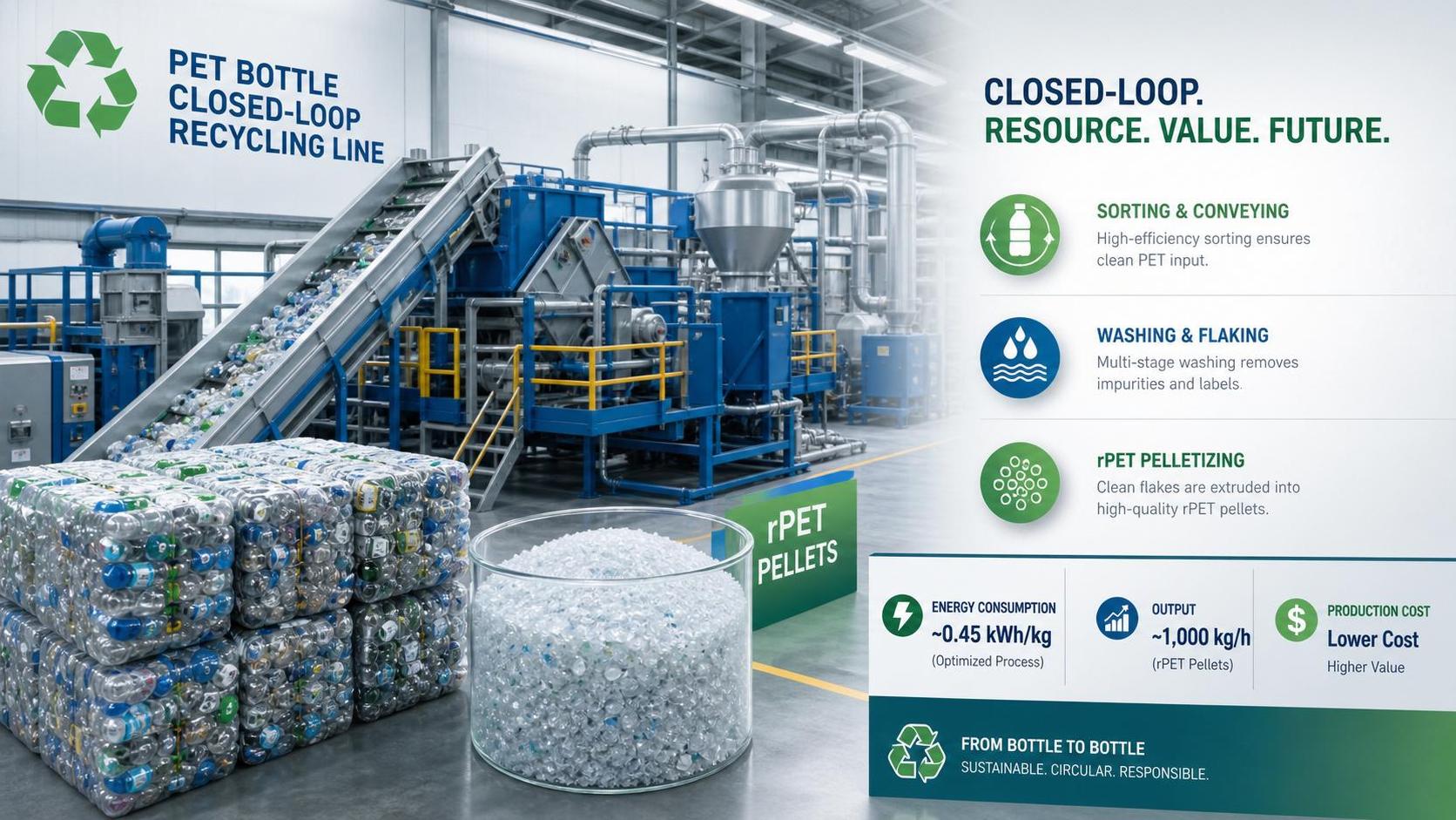 What Drives Closed Loop Recycling Price in PET Bottle Projects?