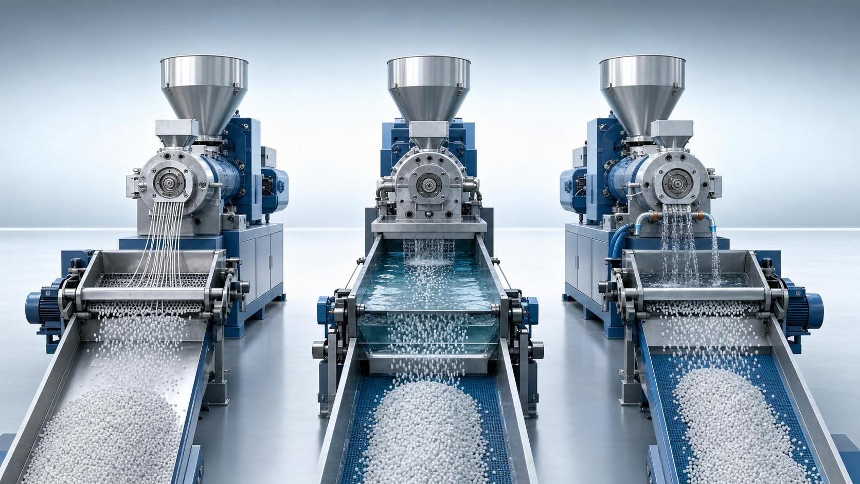 Plastic Pelletizing Methods Compared: Strand, Underwater, and Water-Ring Systems