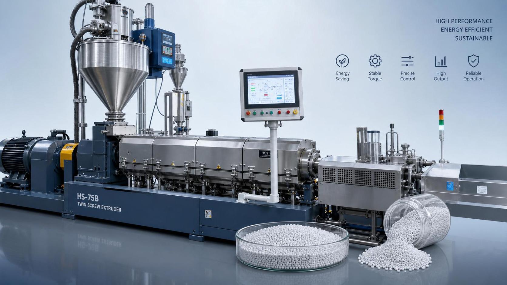 Energy-Efficient Polymer Processing for Compounding: Which Parameters Matter Most?