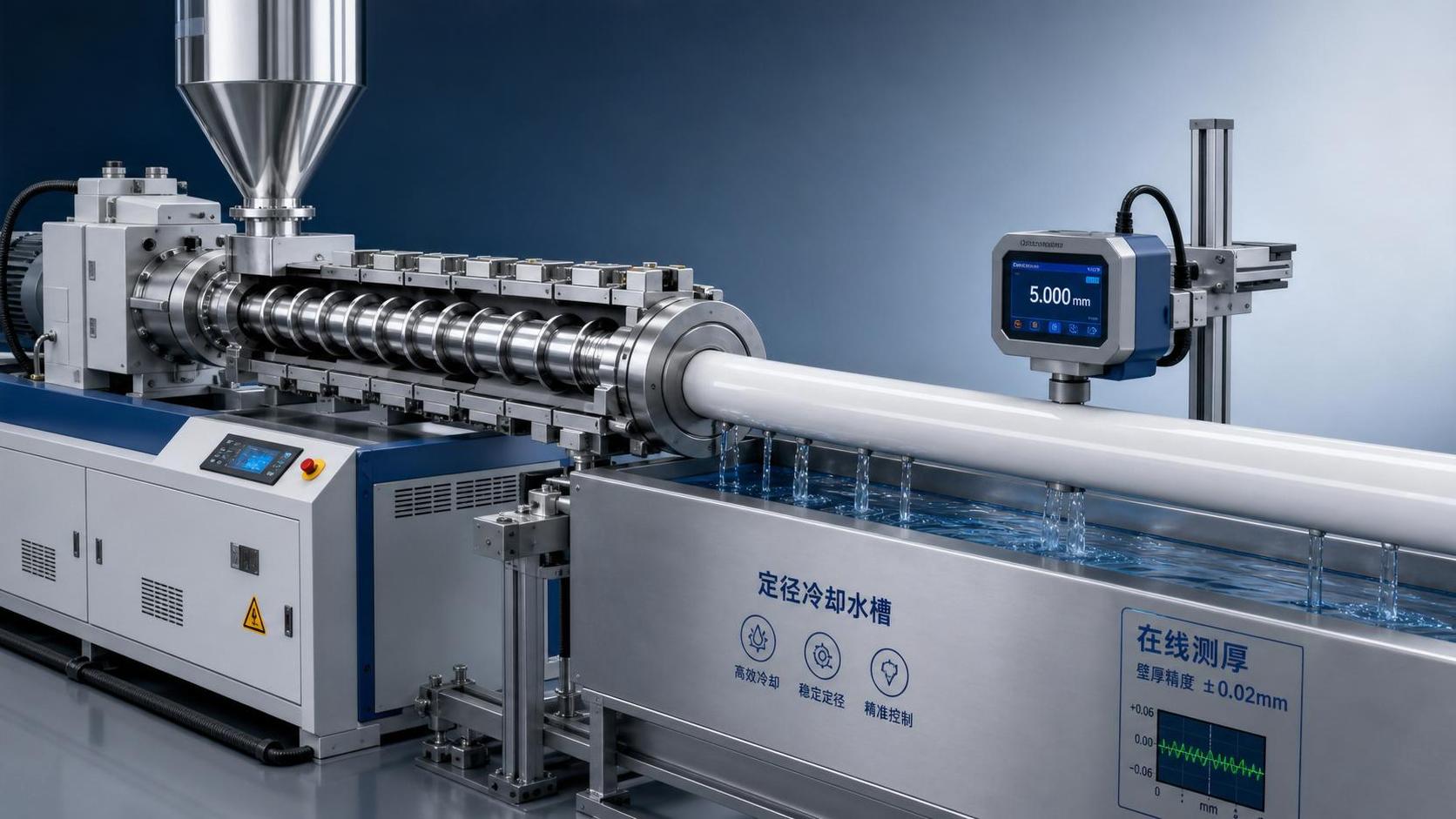 Extrusion Systems for Pipe Selection Guide: Output, Screw Design, Cooling, and Wall Control