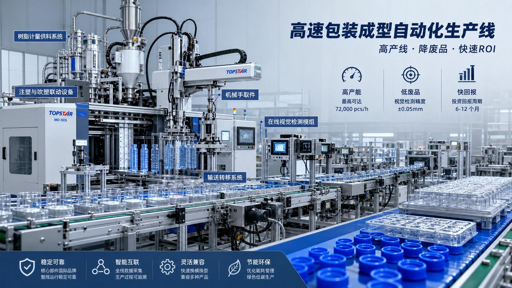 Where Packaging Molding Equipment Automation Delivers the Fastest ROI in High-Volume Lines
