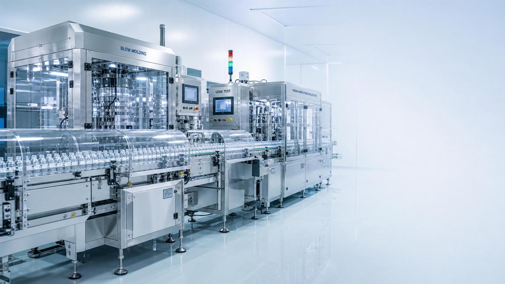 Pharma Bottle Manufacturing Equipment: Key GMP and Cleanroom Requirements