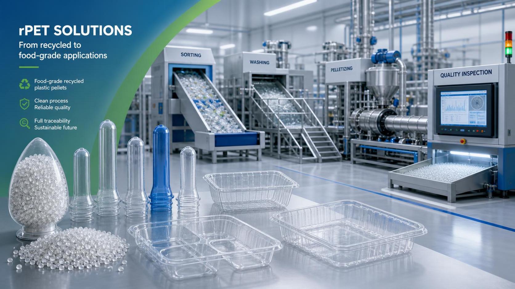 How to Evaluate Food Grade Recycled Pellets for Safe Packaging Applications