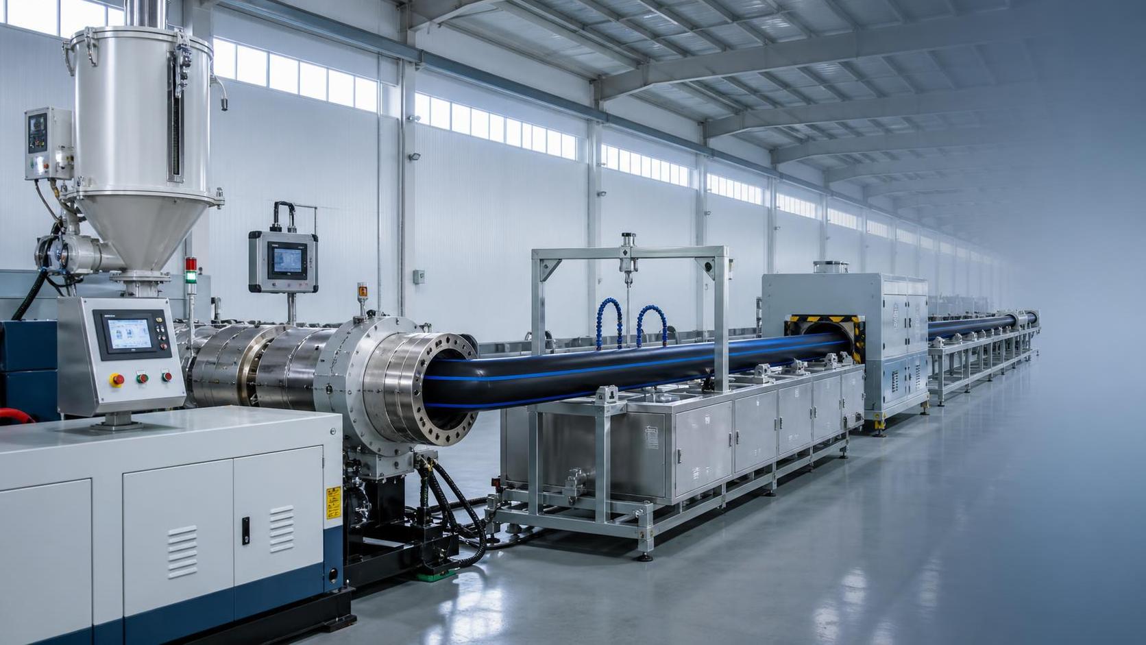 How to Size an HDPE Pipe Extrusion Line for Output, Diameter Range, and Pipe Quality