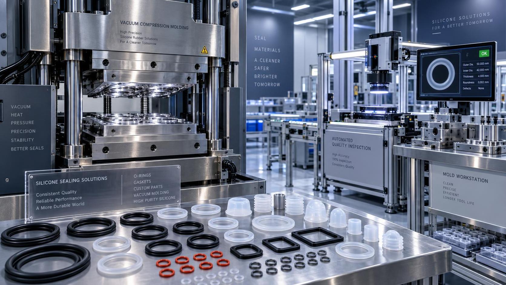 How to Evaluate a Vacuum Compression Molding Factory for High-Consistency Rubber Parts