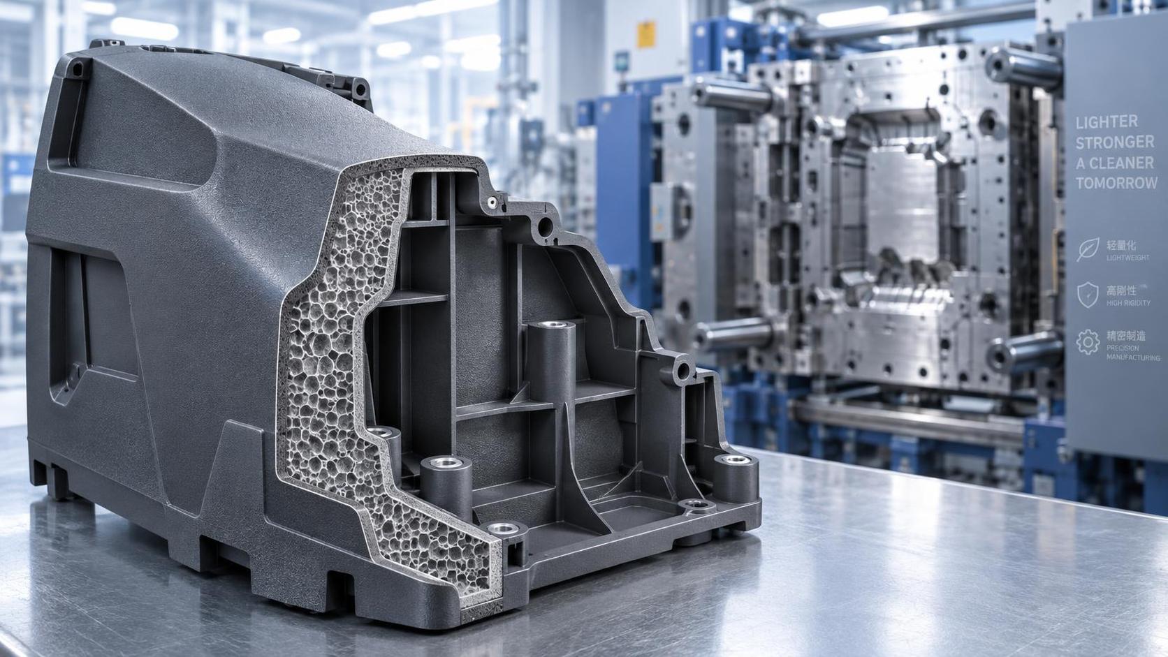 When Does Structural Foam Molding Make Sense for Large, Stiff Parts?