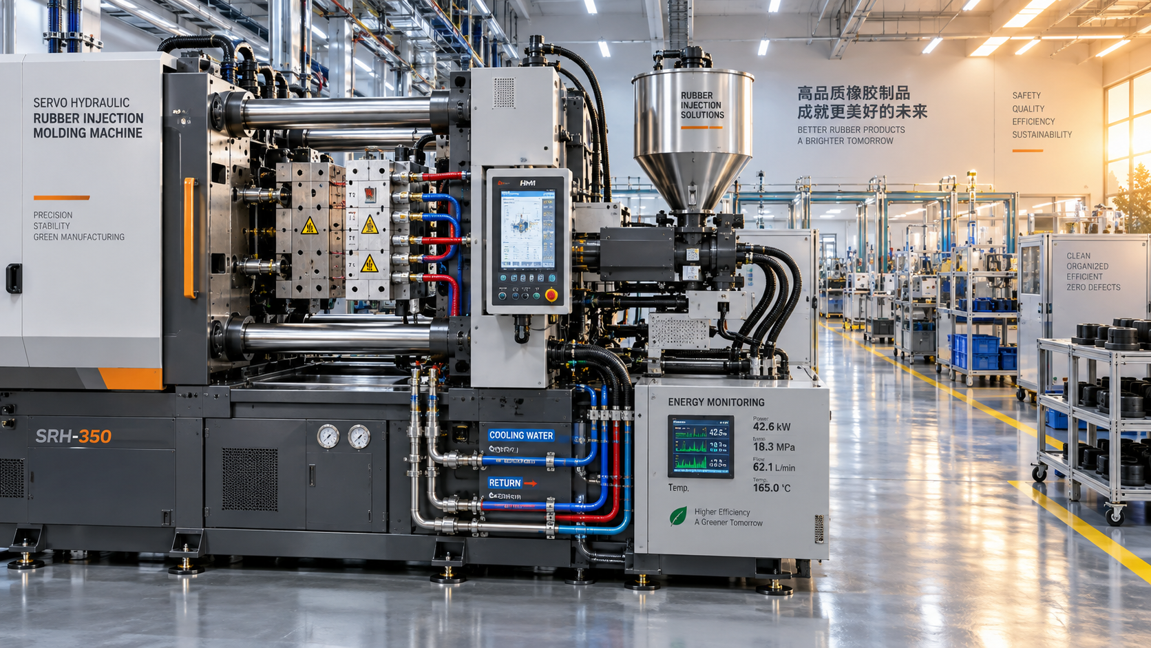 How to Evaluate Energy-Efficient Rubber Injection Presses for Lower Cycle Costs