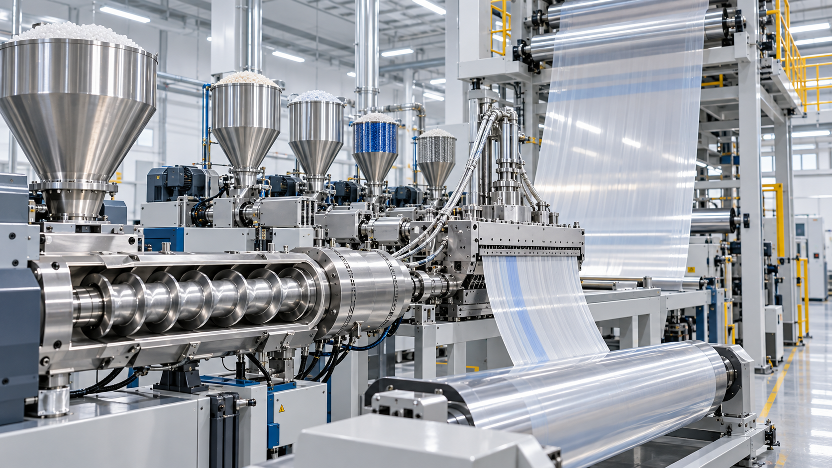Packaging Film Extrusion: Matching Screw Design to PE, PP, and Multilayer Structures
