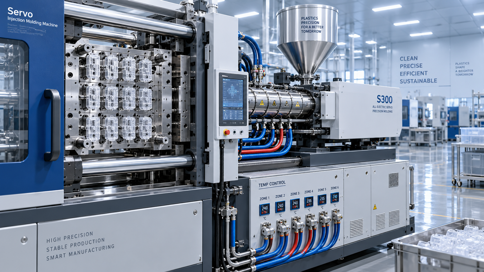 How to Size a Servo Injection Molding Press for High-Precision Parts