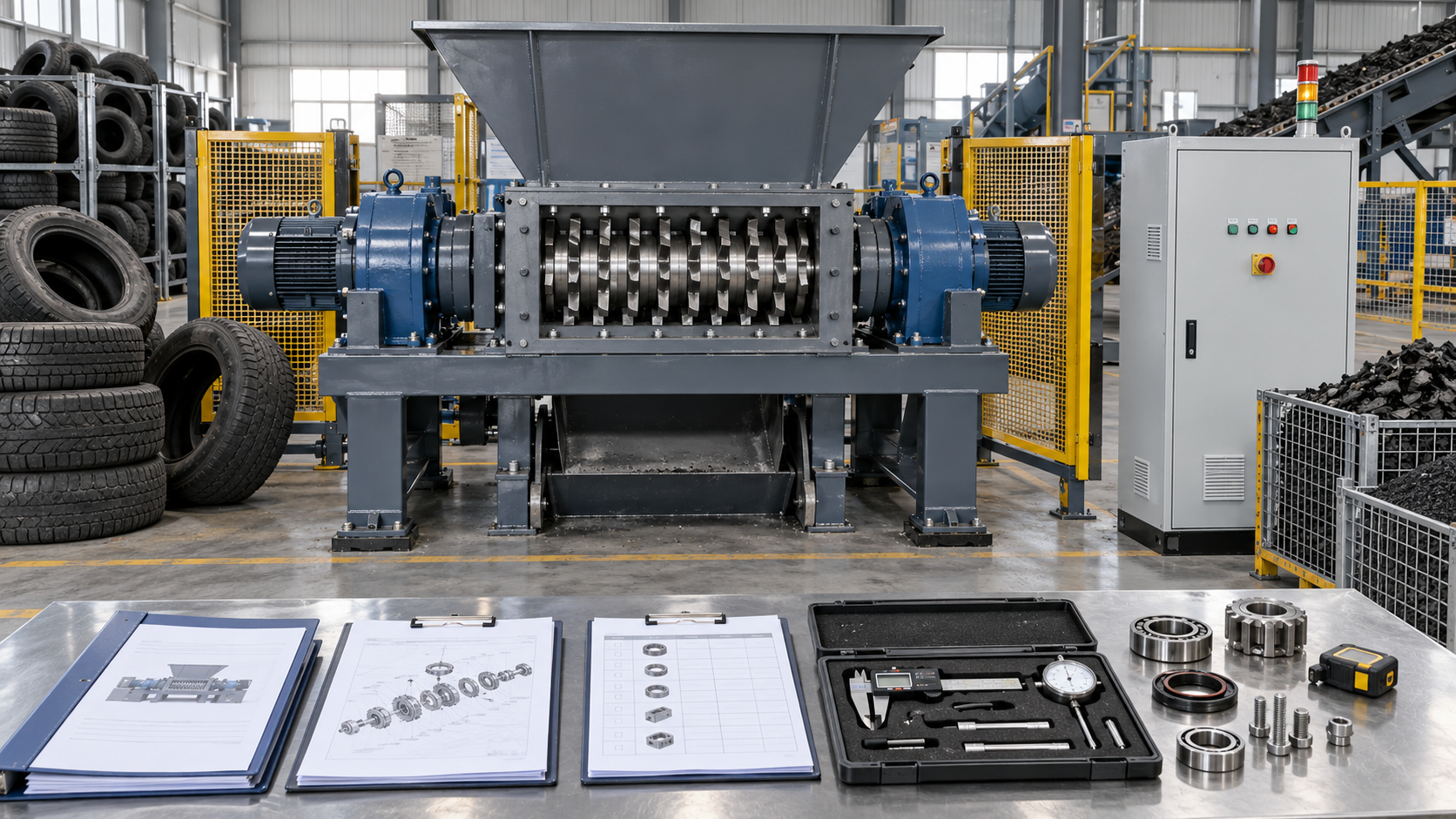 Procurement Records to Request Before Buying a Used Tyre Shredder