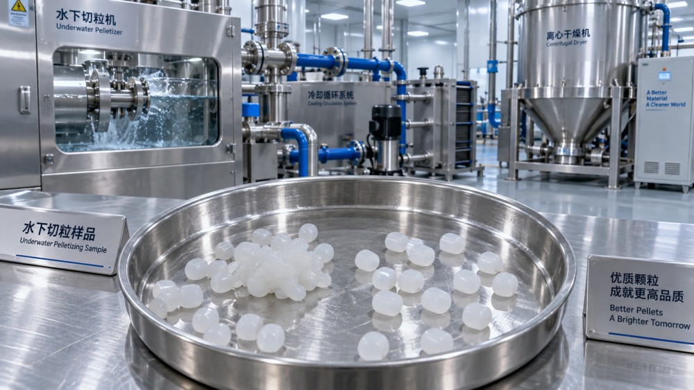 What causes pellet agglomeration in plastic underwater pelletizing? What causes pellet agglomeration in plastic underwater pelletizing?