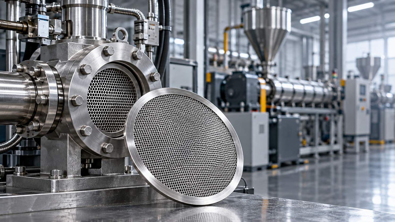Melt Filtration for Extrusion: How Screen Size Affects Product Quality